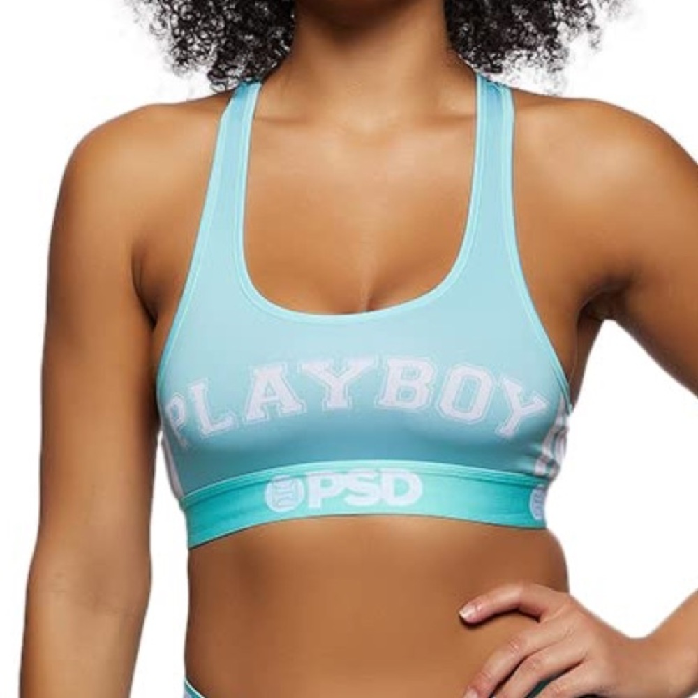NWT Playboy PSD Sports bra